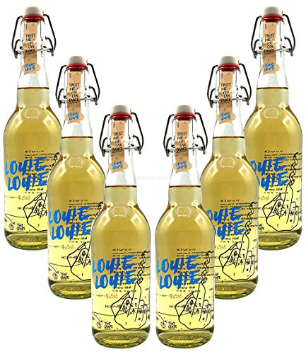 Louie Louie Cuvee Weißwein - 6er Set Louie Weißwein - Trust me you can dance - 6x0,5l (12,5% Vol) [Enthält Sulfite] von Mixcompany.de Bar & Glas