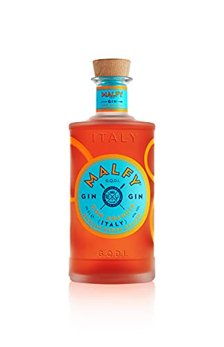 Malfy Gin con Arancia (Blutorange) 0,7l - 700ml (41% VOL) - [Enthält Sulfite] von Mixcompany.de Bar & Glas
