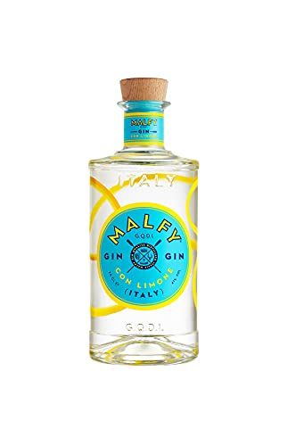 Malfy Gin con Limone (Zitrone) 0,7l - 700ml (41% VOL) - [Enthält Sulfite] von Mixcompany.de Bar & Glas