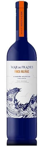 Mar de Frades Finca Valinas 0,75L (12,5% Vol) Weißwein Rebsorten: 100% Albariño Jahrgang variierend- [Enthält Sulfite] von Mixcompany.de Bar & Glas