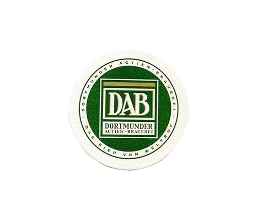 Mixcompany.de Bar & Glas DAB Bierdeckel 60 STK Untersetzer Dortmunder Dab Bier Pilsener Deckel von Mixcompany.de Bar & Glas