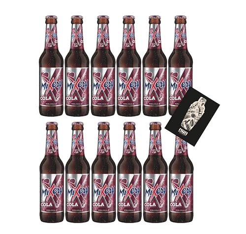 Mixery Cola 12er Set Mixery Bier plus Cola 12x0,33L (3,1% Vol) inkl. Pfand MEHRWEG- [Enthält Sulfite] von Mixcompany.de Bar & Glas