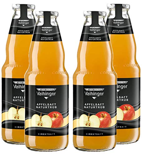 Niehoffs Vaihinger Apfelssaft trüb 1L TWO - 4er Set inkl. Pfand MEHRWEG Niehoffs Vaihinger Apfelssaft trüb 1L TWO - 4er Set inkl. Pfand MEHRWEG von Mixcompany.de Bar & Glas