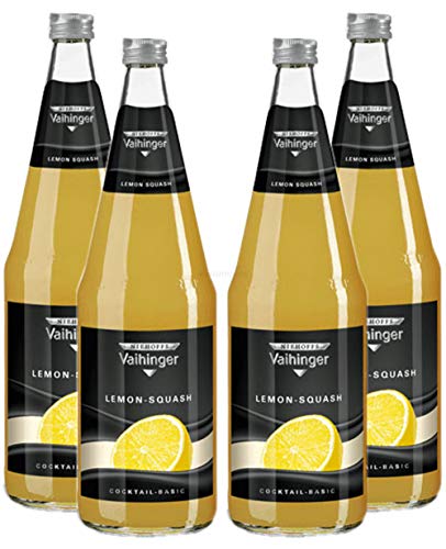 Niehoffs Vaihinger Lemon Squash 1L VDF - 4er Set inkl. Pfand MEHRWEG von Mixcompany.de Bar & Glas