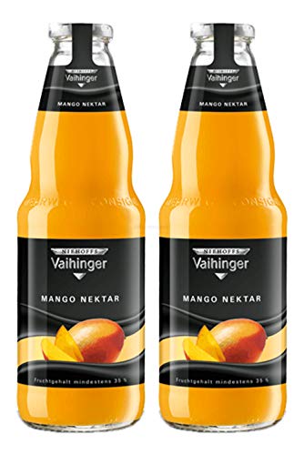 Niehoffs Vaihinger Mango Nektar 1L TWO - 2er Set inkl. Pfand MEHRWEG von Mixcompany.de Bar & Glas