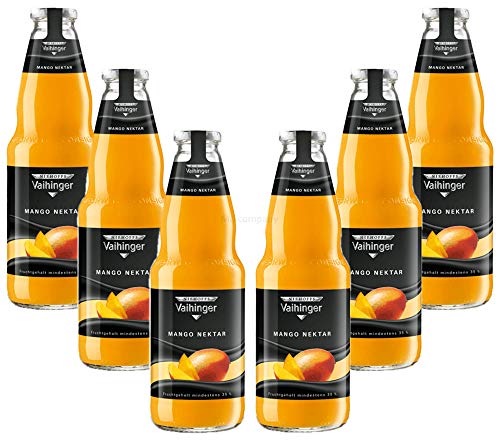 Niehoffs Vaihinger Mango Nektar 1L TWO - 6er Set inkl. Pfand MEHRWEG von Mixcompany.de Bar & Glas