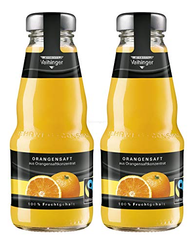 Niehoffs Vaihinger Orangensaft 0,2L TWO - 2er Set inkl. Pfand MEHRWEG von Mixcompany.de Bar & Glas