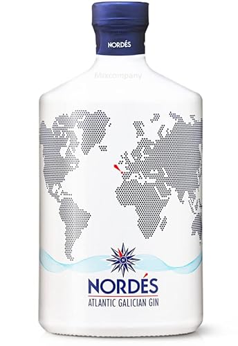 Nordes Atlantic Galician Gin aus Galizien 0,7l (40% Vol) inkl. Pfand- [Enthält Sulfite] von Mixcompany.de Bar & Glas