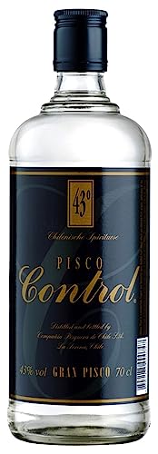 Pisco Control Gran Tresterbrand aus Chile 0,7l 700ml (43% Vol) -[Enthält Sulfite] von Mixcompany.de Bar & Glas