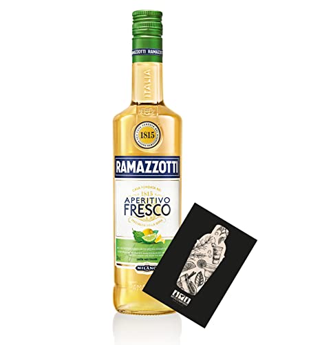 Ramazzotti Fresco Aperitivo 0,7L (15% Vol) Aromen von Bergamotte und Zitrone- [Enthält Sulfite] von Mixcompany.de Bar & Glas