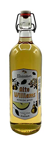 Raunikar Alte Williams Schnaps 1L (38% Vol)- [Enthält Sulfite] von Mixcompany.de Bar & Glas