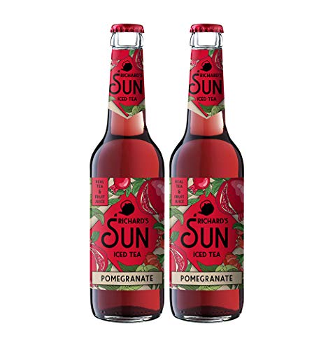 Richards Sun Iced Tea - 2er Set Eistee Pomegranate - 2x 0,33L inkl. Pfand MEHRWEG Richards Sun Iced Tea - 2er Set Eistee Pomegranate - 2x 0,33L inkl. Pfand MEHRWEG von Mixcompany.de Bar & Glas