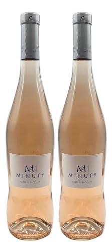 Rose Wein Set - 2x M Minuty Côtes de Provence Rosé 750ml (13% Vol)- [Enthält Sulfite] von Mixcompany.de Bar & Glas