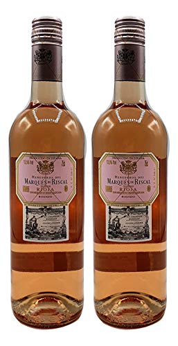 Rose Wein Set - 2x Marques de Riscal Rioja Rosado 750ml (13,5% Vol)- [Enthält Sulfite] von Mixcompany.de Bar & Glas