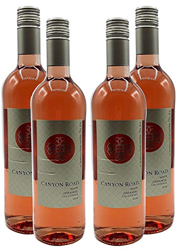 Rose Wein Set - 4x Canyon Road Zinfandel 750ml (8% Vol)- [Enthält Sulfite] von Mixcompany.de Bar & Glas