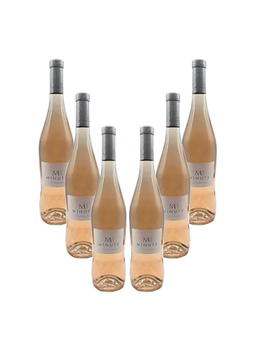 Rose Wein Set - 6x M Minuty Côtes de Provence Rosé 750ml (13% Vol)- [Enthält Sulfite] von Mixcompany.de Bar & Glas