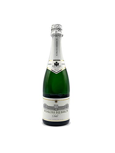 Schloss Biebrich Sekt Trocken 0,75L (11% Vol)- [Enthält Sulfite] von Mixcompany.de Bar & Glas