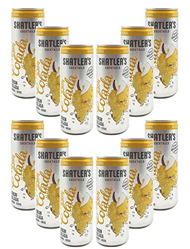 Shatlers Cocktail - 12er Set Shatlers Virgin Colada 0,25L Alkoholfrei - inklusive Pfand EINWEG - Shatlers Cocktail - Ready to Go Shatlers Cocktail - 12er Set Shatlers Virgin Colada 0,25L Alkoholfrei - inklusive Pfand EINWEG - Shatlers Cocktail - Ready to Go von Mixcompany.de Bar & Glas
