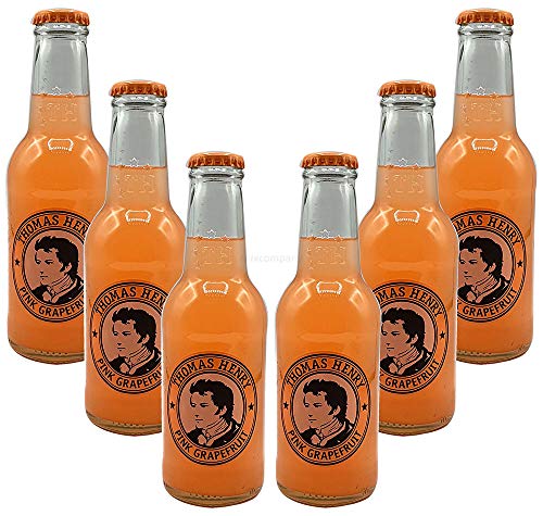 Thomas Henry Softdrink - 6x Pink Grapefruit - 6x 200ml inkl. Pfand MEHRWEG von Mixcompany.de Bar & Glas