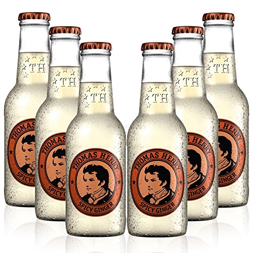 Thomas Henry Spicy Ginger - 6x200ml = 1200ml - Inkl. Pfand MEHRWEG von Mixcompany.de Bar & Glas