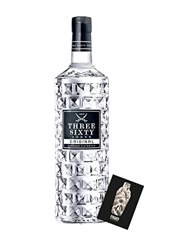 Three Sixty Original Vodka Magnum 6L (3,5% Vol) Magnum XXL Wodka Flasche - [Enthält Sulfite] von Mixcompany.de Bar & Glas