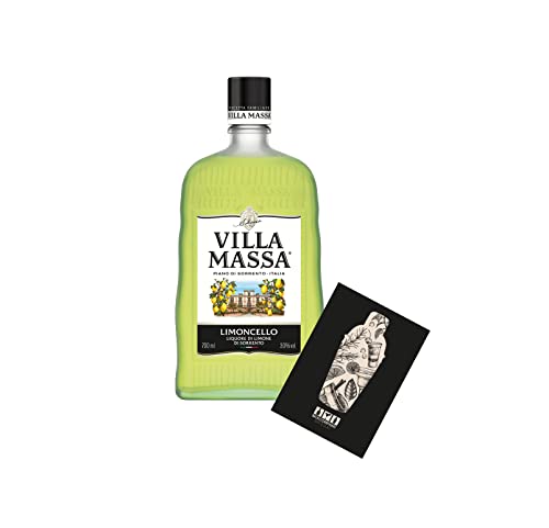 Villa Massa Limoncello 0,7L (30% Vol) Zitronen Likör- [Enthält Sulfite] von Mixcompany.de Bar & Glas