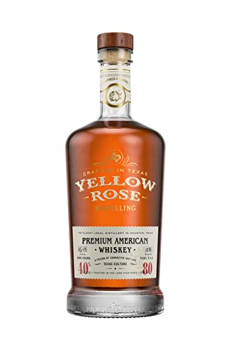 Yellow Rose Premium American Whiskey 0,7L (40% Vol) - [Enthält Sulfite] von Mixcompany.de Bar & Glas
