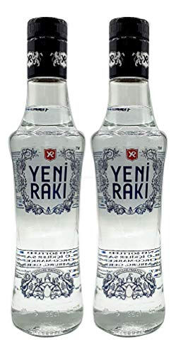 Yeni Raki - 2er Set Türkische Spirituose 0,35L (45% Vol) von Mixcompany.de Bar & Glas