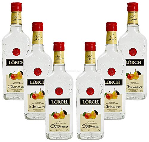 6 x Lörch Obstwasser 0,7L (38% Vol) von Mixcompany