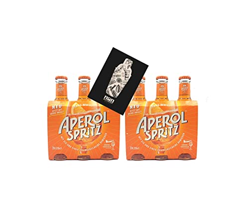 Aperol Spritz 6x 17,5cl (10,5% Vol) ready to drink Aperitivo/Aperitif - [Enthält Sulfite] von Mixcompany