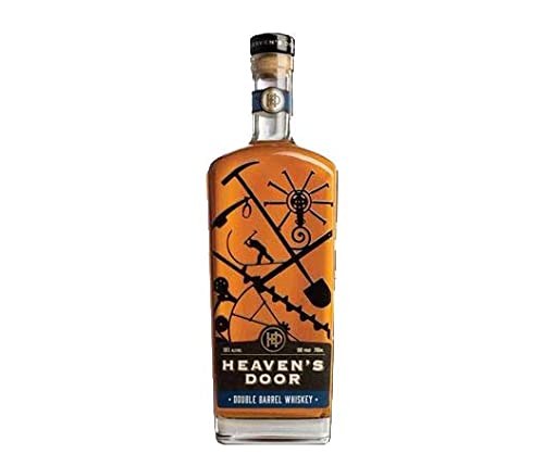 Bob Dylan Heavens Door Double Barrel Whisky 0,7L (50% Vol) Bob Dylans Whisky Knockin on Heavens Door- [Enthält Sulfite] von Mixcompany