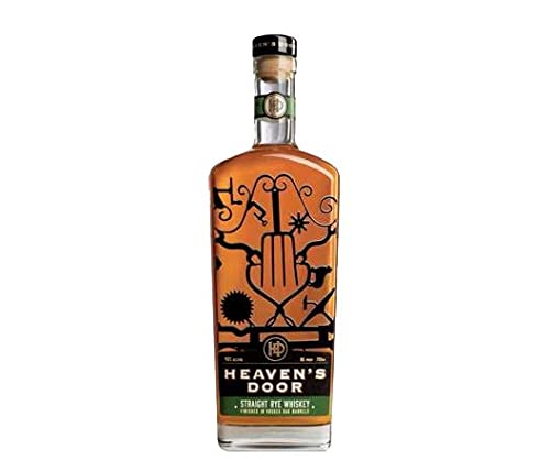 Bob Dylan Heavens Door Straight Rye Whisky 0,7L (43% Vol) Bob Dylans Whisky Knockin on Heavens Door- [Enthält Sulfite] von Mixcompany