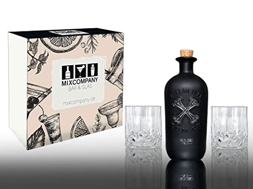 Bumbu Geschenkset Rum XO 0,7L (40% Vol) + 2 Tumbler Kristalloptik bis zu 18 Jahre in Bourbon-Fässern gereift- [Enthält Sulfite] von Mixcompany