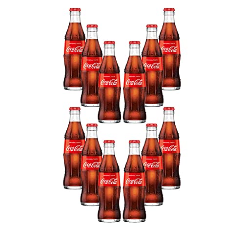 Coca Cola 12er Set Cola 12x 0,2L inkl. Pfand MEHRWEG von Mixcompany.de Bar & Glas