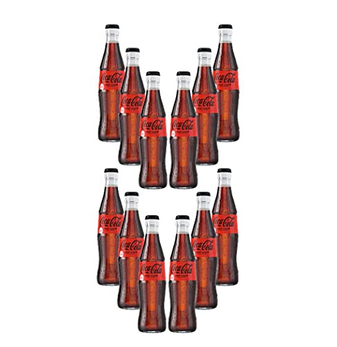 Coca Cola Zero 12er Set Zero Sugar 12x 0,33L inkl. Pfand MEHRWEG Glas Zuckerfrei Coca Cola Zero 12er Set Zero Sugar 12x 0,33L inkl. Pfand MEHRWEG Glas Zuckerfrei von Mixcompany