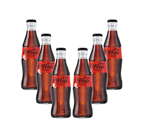 Coca Cola Zero 6er Set Zero Sugar 6x 0,2L inkl. Pfand MEHRWEG Glas Zuckerfrei Coca Cola Zero 6er Set Zero Sugar 6x 0,2L inkl. Pfand MEHRWEG Glas Zuckerfrei von Mixcompany