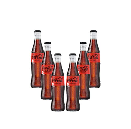 Coca Cola Zero 6er Set Zero Sugar 6x 0,33L inkl. Pfand MEHRWEG Glas Zuckerfrei Coca Cola Zero 6er Set Zero Sugar 6x 0,33L inkl. Pfand MEHRWEG Glas Zuckerfrei von Mixcompany