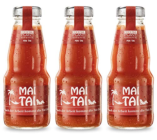 Cocktail Plant Mai Tai (10,1% Vol) 3x 0,2l = 0,6l - inkl. Pfand MEHRWEG- [Enthält Sulfite] von Mixcompany