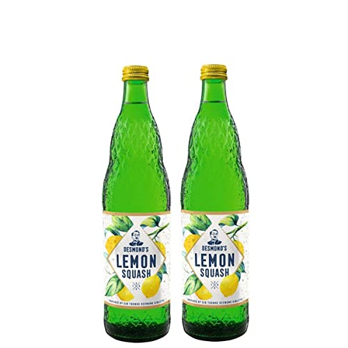 Desmonds 2er Set Lemon Squash 2x 0,75L Zitrone Lemon Zitronensaft von Mixcompany