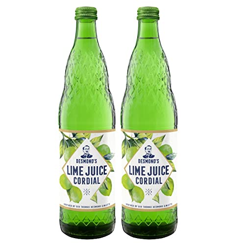 Desmonds 2er Set Lime Juice Cordial 2x 0,75L Limette Lime Limettensaft von Mixcompany