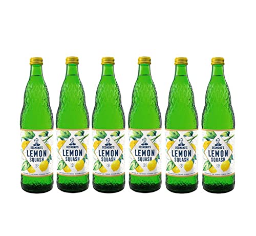 Desmonds 6er Set Lemon Squash 6x 0,75L Zitrone Lemon Zitronensaft von Mixcompany