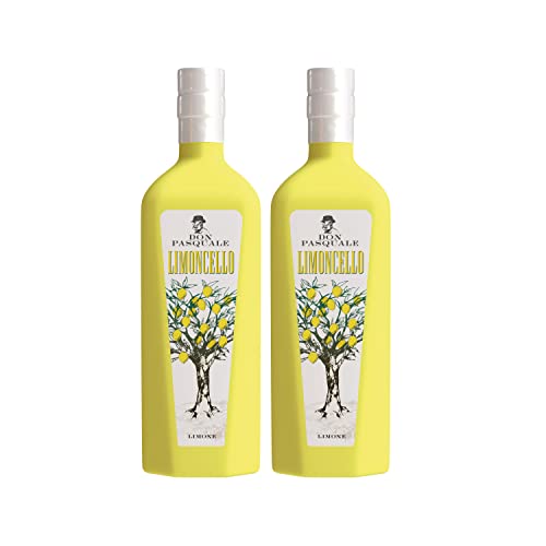 Don Pasquale 2er Set Limoncello 2x 0,7L (30% Vol) Likör- [Enthält Sulfite] von Mixcompany