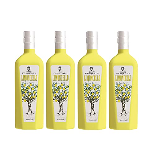 Don Pasquale 4er Set Limoncello 4x 0,7L (30% Vol) Likör- [Enthält Sulfite] von Mixcompany