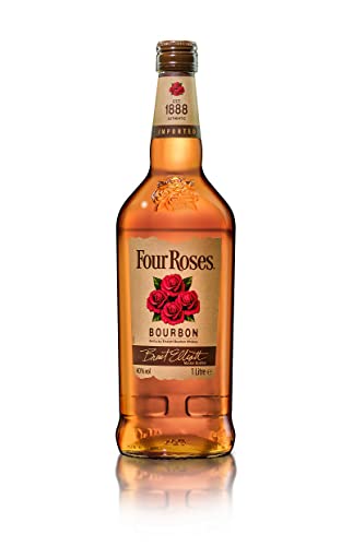Four Roses Kentucky Straight Bourbon Whiskey 1L (40% Vol)- [Enthält Sulfite] von Mixcompany
