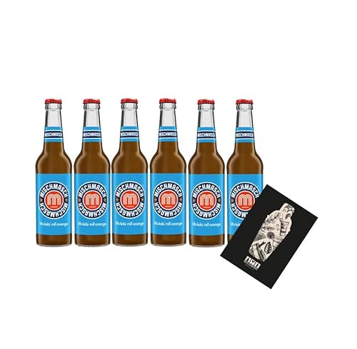 Fritz-Kola Mischmasch 6er Set Fritz Kola Kola+Orange 6x 0,33L inkl. Pfand MEHRWEG mit Mixcompany Grußkarte Fritz-Kola Mischmasch 6er Set Fritz Kola Kola+Orange 6x 0,33L inkl. Pfand MEHRWEG mit Mixcompany Grußkarte von Mixcompany