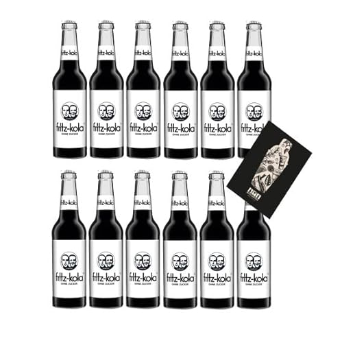 Fritz-Kola Zero 12er Set Fritz Kola Zuckerfrei 12x 0,33L inkl. Pfand MEHRWEG mit Mixcompany Grußkarte Fritz-Kola Zero 12er Set Fritz Kola Zuckerfrei 12x 0,33L inkl. Pfand MEHRWEG mit Mixcompany Grußkarte von Mixcompany