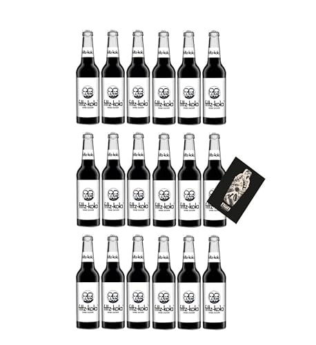 Fritz-Kola Zero 18er Set Fritz Kola Zuckerfrei 18x 0,33L inkl. Pfand MEHRWEG mit Mixcompany Grußkarte Fritz-Kola Zero 18er Set Fritz Kola Zuckerfrei 18x 0,33L inkl. Pfand MEHRWEG mit Mixcompany Grußkarte von Mixcompany