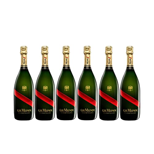 G.H. Mumm Champagner 6er Set Grand Cordon 0,75L (12% Vol)- [Enthält Sulfite] von Mixcompany