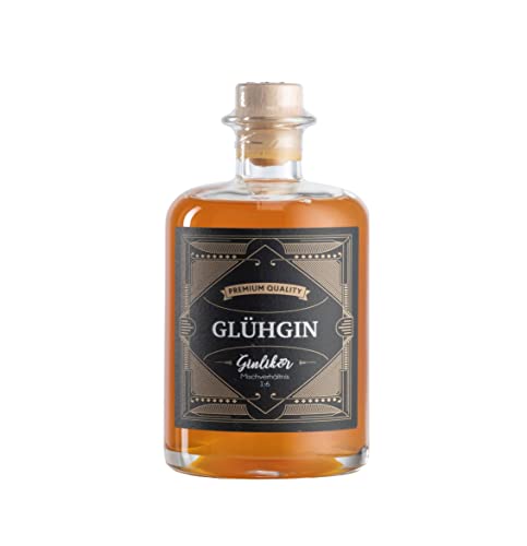 Glühgin Ginlikör 0,5L (36% Vol) Zimt Ingwer Mischverhältnis 1:6 - [Enthält Sulfite] von Mixcompany