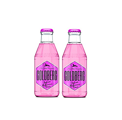 Goldberg Indian Hibiscus Tonic Water 2er Set - 2x200ml inkl. Pfand MEHRWEG von Mixcompany